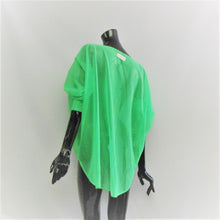 Load image into Gallery viewer, back view of the sun shrug mesh coverup.