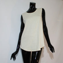 Load image into Gallery viewer, Mannequin wearing a beige sleeveless top against a plain background